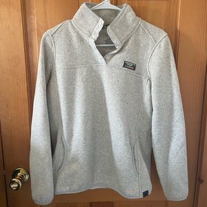 L.L. Bean Sweater Fleece Pullover